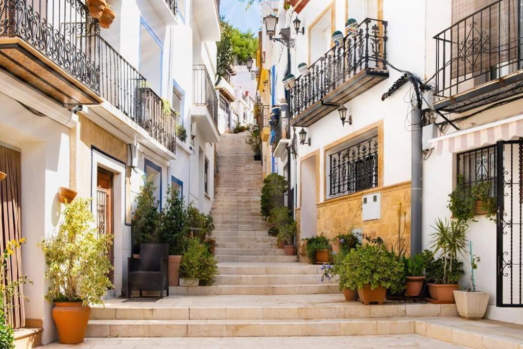 Encantador Apartamento De 3 Habitaciones Con Balcon Alicante Buitenkant foto